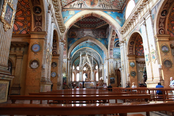 Santa Domingo kathedraal Quito
